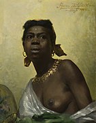 Portrait d'une femme noire, 1884, musée national de Varsovie