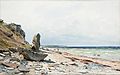 Högklint Cliff, Gotland (1891)