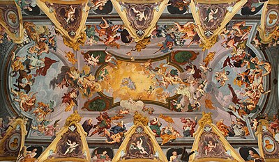 Slika:Baroque ceiling frescoes (Ljubljana Cathedral).jpg