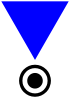 Blue triangle penal.svg height=99