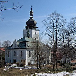 Farní kostel Navštívení P. Marie v Bozkově