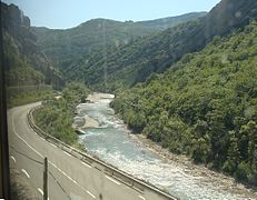 The Buëch near Serres