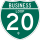 Business Interstate 20-Q marker