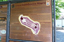 Castelnuovo Magra – Mappa