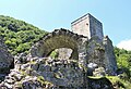 Les ruines du château.