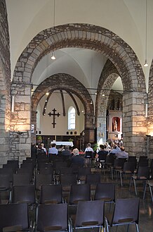 Intérieur vu depuis l'entrée.