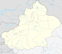 Ürümqi is located in Xinjiang