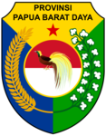 Former provisional emblem of Southwest Papua (2022–2023), created in 2004.[42]