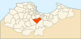Localisation de Djasr Kasentina