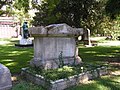 The grave of notable British scientist Sir Humphry Davy