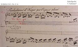 Image illustrative de l’article Prélude et fugue en la mineur (BWV 543)