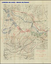 Dispositifs et objectifs de l'attaque au 24 octobre 1916. Image HD