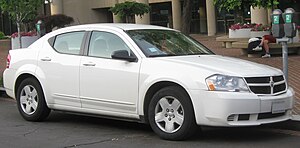 2008-2009 Dodge Avenger photographed in Washin...