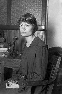 Dorothy Day, American Christian anarchist and anarcho-pacifist Dorothy Day 1916.jpg
