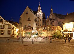 Eguisheim de nit