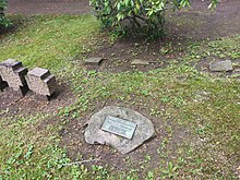 Gedenktafel Ehrenfriedhof in Ratzeburg