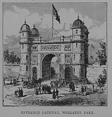 Originally the gatehouse to Wollaton Park, now belonging to the university Entrance Gateway, Wollaton Park.jpg