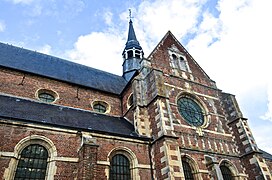 Nef et transept, côté sud.