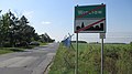 Sign R9 at the south-western border of Wrocław, near to Wrocław–Copernicus Airport