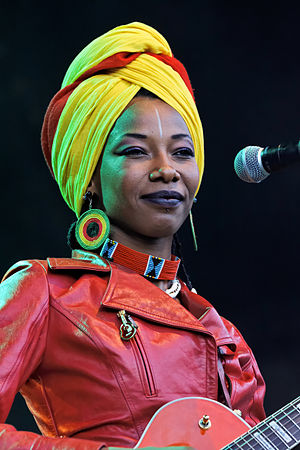 Malian musician Fatoumata Diawara