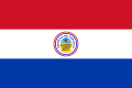 Paraguayská vlajka (rubová strana) (1883–1954)