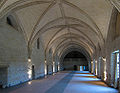 Il refettorio dell'abbazia di Fontevrault nel villaggio di Fontevraud-l'Abbaye, Francia.