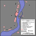 Lageplan des frühstädtischen Zentrums Wolin