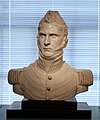 Busto do General Winfield Scott (c. 1814-17). Gesso. Galeria Nacional de Retratos, Washington, DC