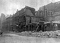 Ulica Tkacka po bombardowaniach alianckich, 1944 r.