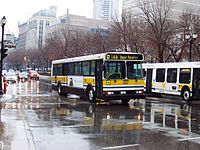 Hamilton Street Railway Bus, corner of King & James Streets Hamilton Street Railway Ontario Bus 8907.jpg