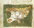 Map of the island by Cristoforo Buondelmonti (1420)