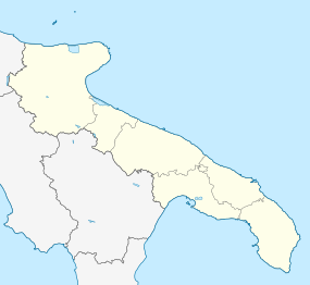 Batalla de Tarento ubicada en Apulia