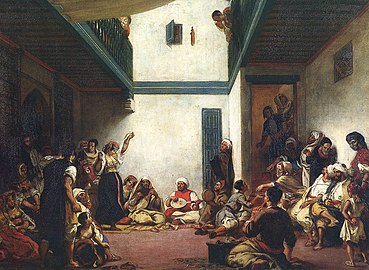 Јеврејско венчање у Мароку , c.1839, Лувр