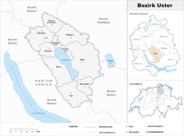 Uster – Mappa