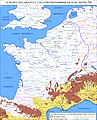 Les peuples gaulois, aquitains et germaniques en -59.