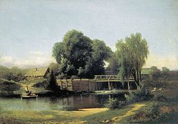 «Ամբարտակի մոտ», 1864