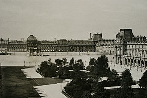 English: Tuileries Palace under the Second Emp...