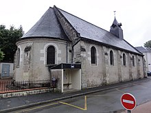 Ang Simbahan sa Saint-Etienne, sa Lussault-Sur-Loire