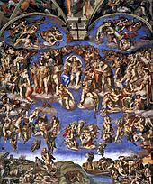 The Last Judgment by Michelangelo Michelangelo, Giudizio Universale 02.jpg