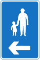 C15: Recommended route for pedestrians