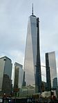 One World Trade Center exteriört färdigbyggt den 30 juni 2013.