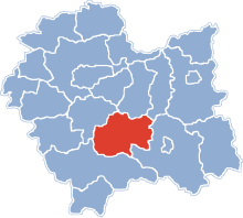 POL powiat limanowski on voivodship map.svg