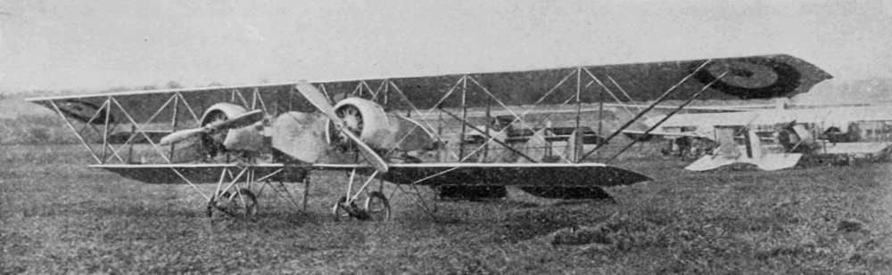 image of an armored French Caudron battle plane