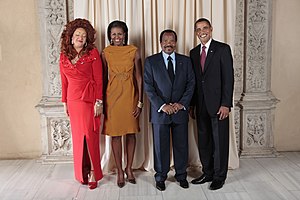 President Barack Obama and First Lady Michelle...