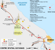 Plan Centre Spatial Guyanais-en.svg