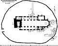 Plan der Kirchenburg Feldioara