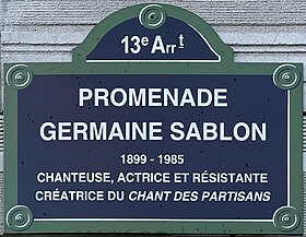 Voir la plaque.