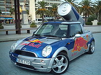 Sampling car de Red Bull