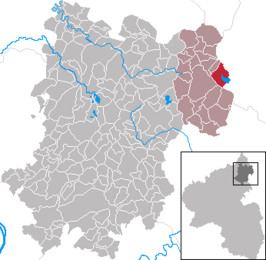 Kaart van Rehe (Westerwald)