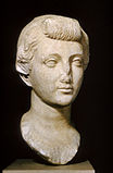 Rzymski portret cesarzowej Liwii, jednej z żon Augusta, 37-31 r. p.n.e.